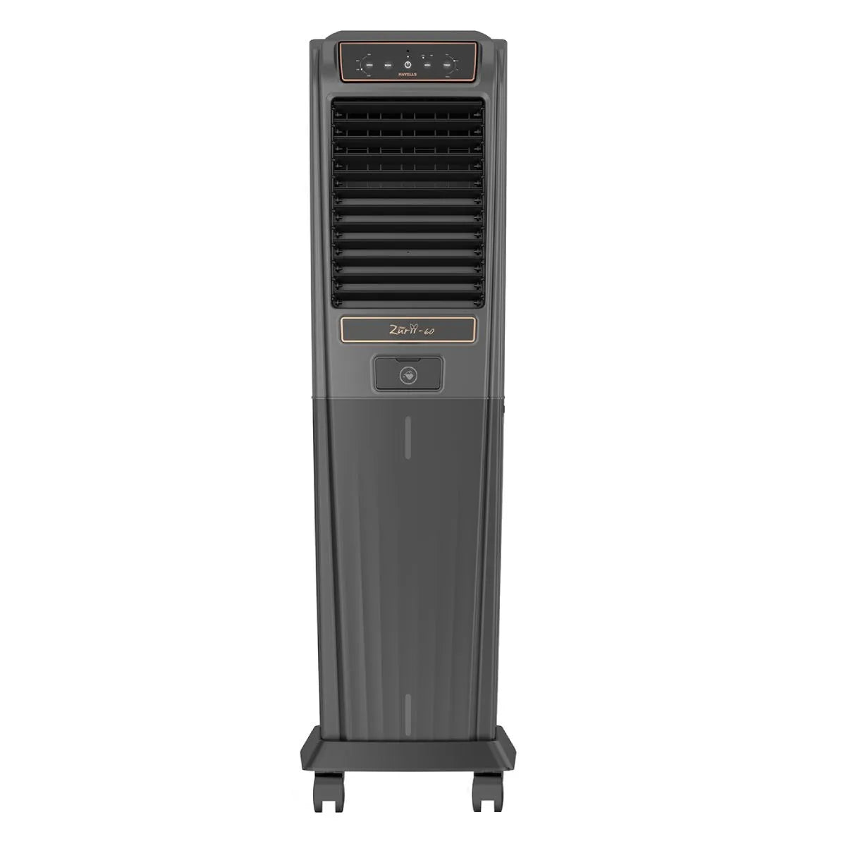 Havells Zurii 60 Litres Tower Air Cooler with Remote control, Dust Filter Net , Low Water Alarm.Mahajan Electronics Online