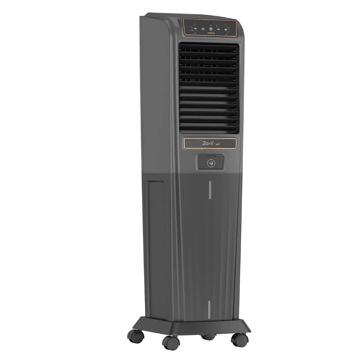 Havells Zurii 40 Litres Tower Air Cooler (GHRACCHE040) with Remote control, Dust Filter Net , Low Water Alarm.Mahajan Electronics Online