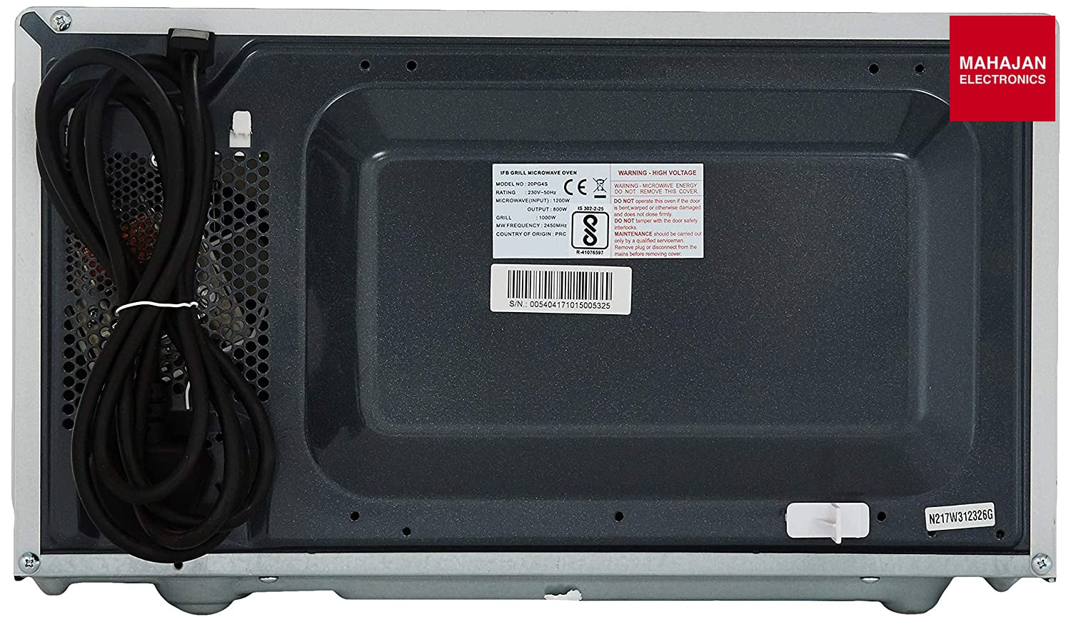 IFB 20PG4S secondary product image 6 with Mahajan Electronics logo