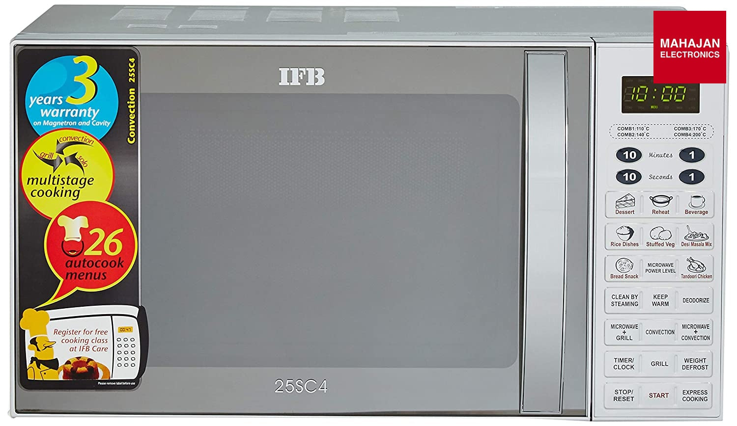 IFB 25SC4 secondary product image 3 with Mahajan Electronics logo