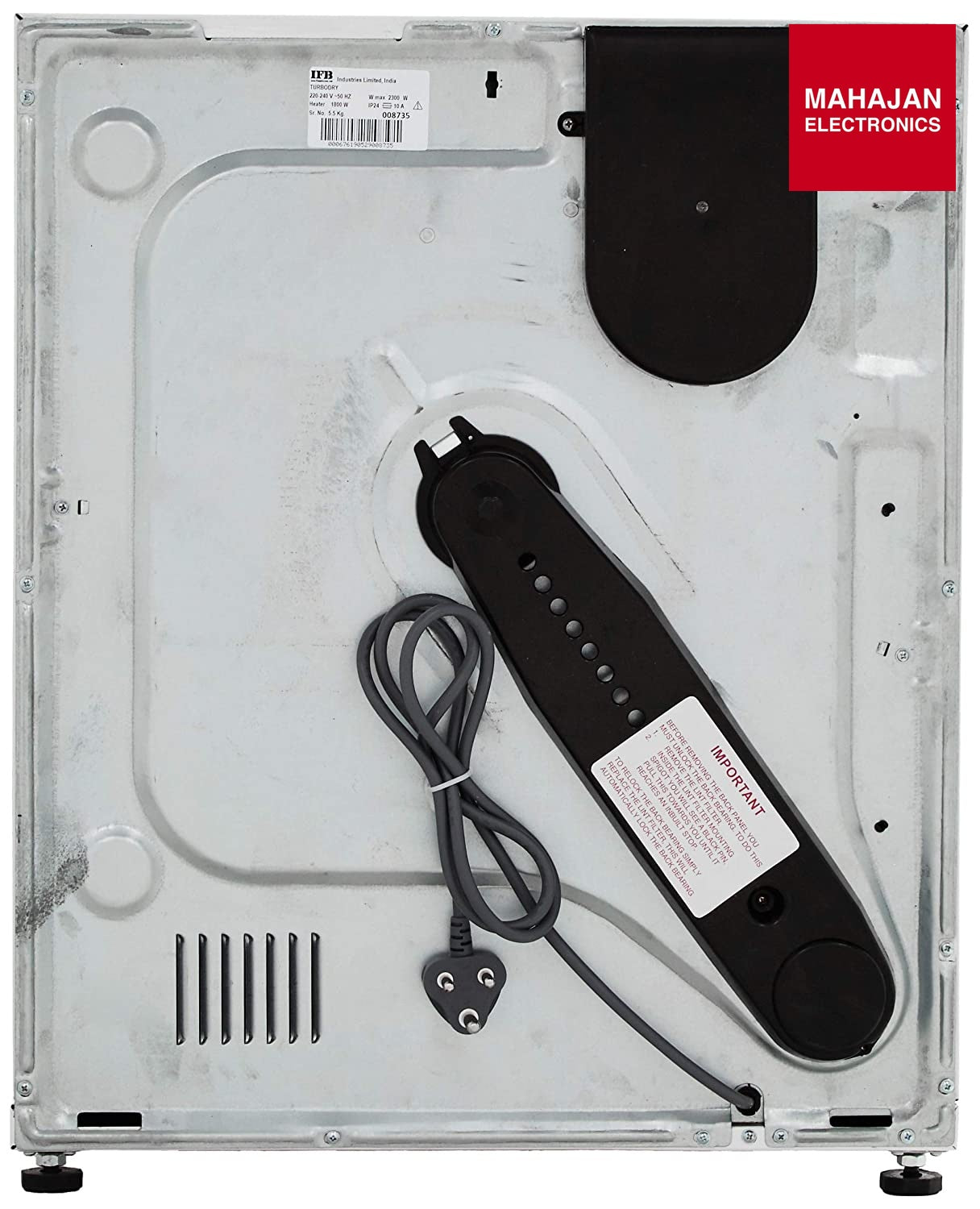 IFB Turbo Dry 550 product image 6 - Mahajan Electronics