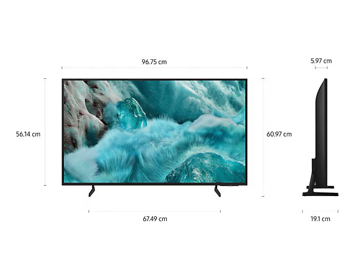 Samsung 108 cm QA43Q7FAAULXL (43 inches) 4K Ultra HD Smart 1.08 m (43) Q7F QLED 4K Smart TV Mahajan Electronics Online