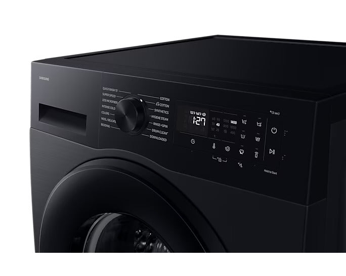 Samsung WW12DG5B24AB 12 Kg 5 Star Front Load Washing Machine with AI EcoBubble, SmartThings Wi-Fi, Super Speed & Inverter Motor – Navy Mahajan electronics online