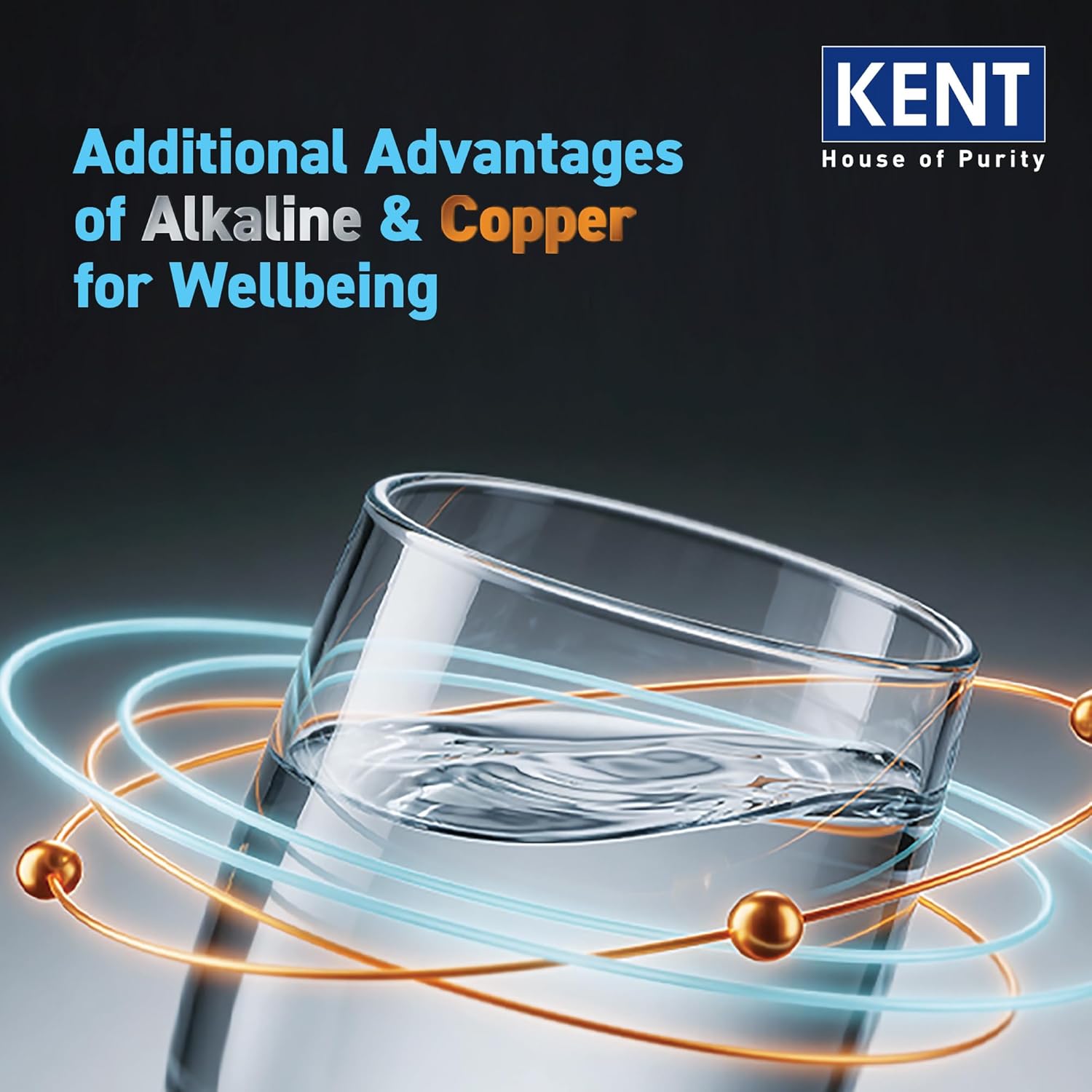 KENT Grand IoT RO Water Purifier| RO+UV+UF+Alk+Cu+TDS Control+UV in Tank | IoT Enabled | Fully Automatic On&OFF Operation |8L|20 LP/Hr|Ideal For Borewell/Tanker/Municipal Water-Online Mahajan Electronics
