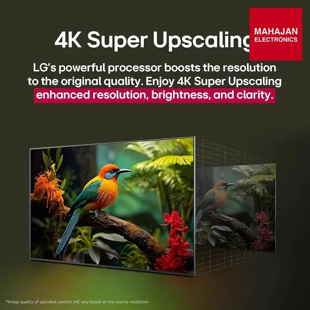 LG 43NU875BPLA NanoCell AI 109.22 cm (43 inch) 4K Ultra HD Smart WebOS TV with Dolby Atmos 2026 – Mahajan Electronics Online.