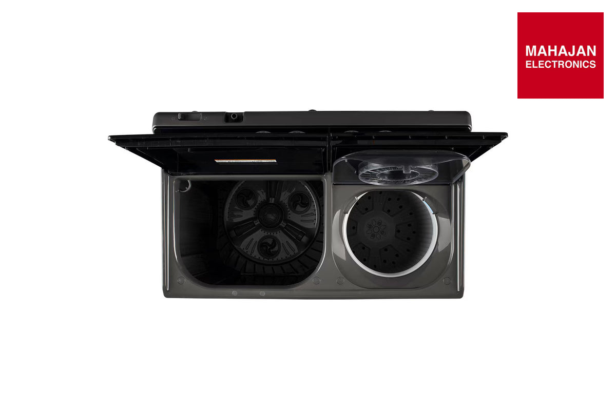 LG PX900H3SK4Z 9 KG Semi Automatic Washing Machine with Roller Jet Pulsator+, Rat Away Technology, Wind Jet โ Mahajan Electronics Online.