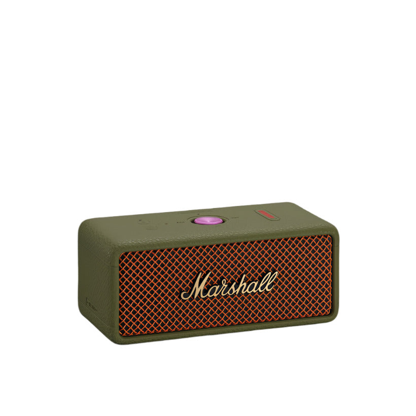 Marshall Emberton III Compact Portable Bluetooth Speaker with 32+ Hours of Playtime, Dust & Waterproof (IP67) Lunar Red 2025 Mahajan Electronics Online
