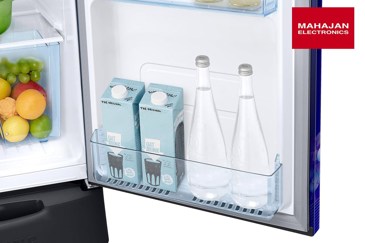 Samsung RR24H2823HS/NL, 223 L, 3 Star, Digital Inverter, Direct-Cool Single Door Refrigerator ( Hydrangea Blue, Base Stand Drawer, Single Touch Defrost, 2026 Model)-Online Mahajan Electronics