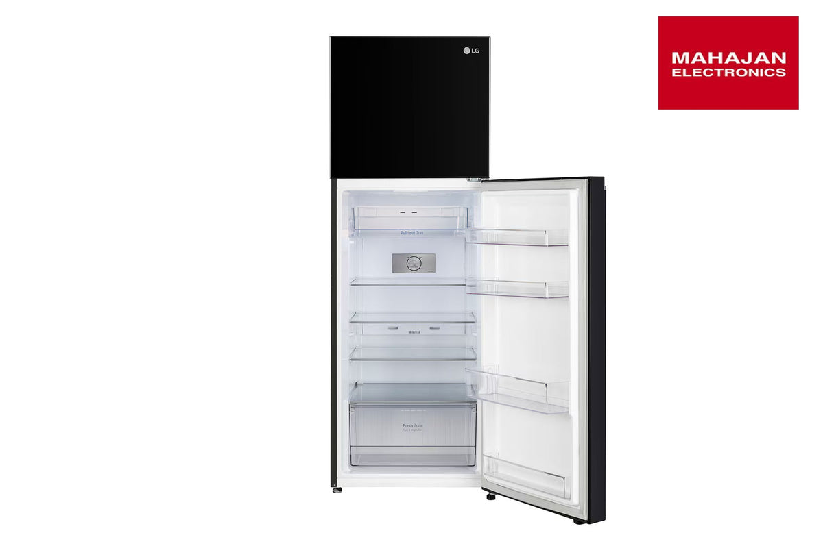 LG GLT3426SNES 343L 2 Star Frost Free Double Door Convertible Refrigerator (Ebony Sheen) LG – Mahajan Electronics Online.