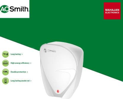 AO Smith Fast On 3 Litre Instant Water Geyser White AOSmith