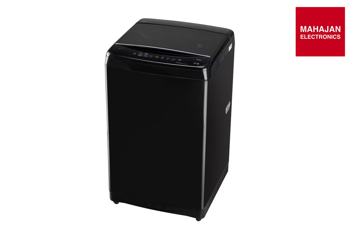 LG T12AJOB1Z | LG 12 Kg, 5 Star, Top Load Washing Machine with Smart Inverter Motor, TurboDrum, Onyx Black – Mahajan Electronics Online.