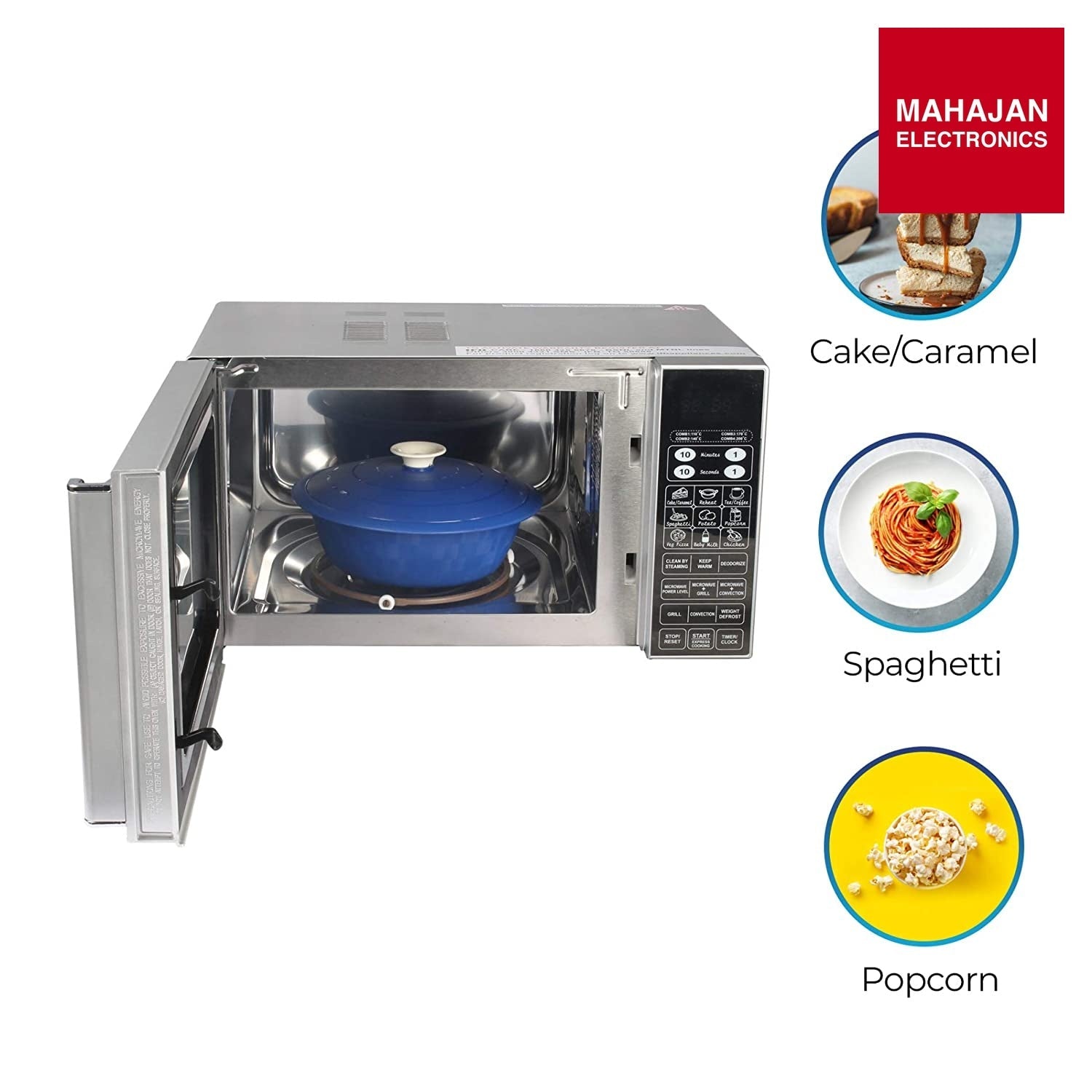 IFB 23 L Convection Microwave Oven (IFB 23SC3, Metallic Silver) IFB