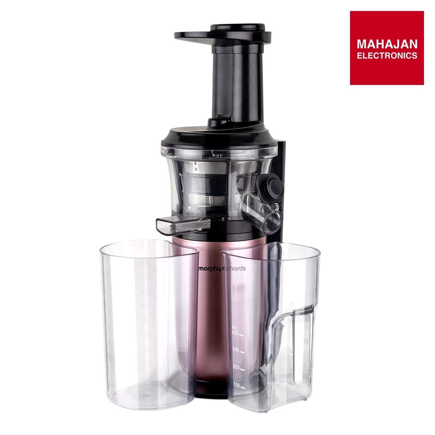 Morphy Richards Kenzo Slow Juicer (640128) – Cold Press Extraction, Quiet Operation Morphy Richards
