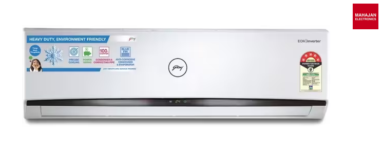 Godrej SIC 24LTC5-WWR 2.0 Ton 5 Star, 5-In-1 Convertible Cooling, Inverter Split AC (2023 Model, AC White) - Mahajan Electronics Online