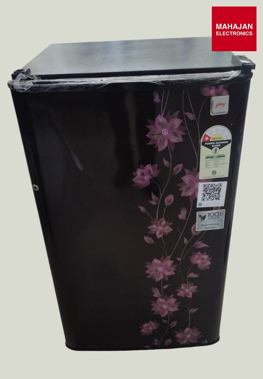 Godrej RD CHAMP 114A WPF ER WN 99 L 1 Star Direct Cool Single Door Refrigerator ( Flower Brown Wired Shelves) - Mahajan Electronics Online