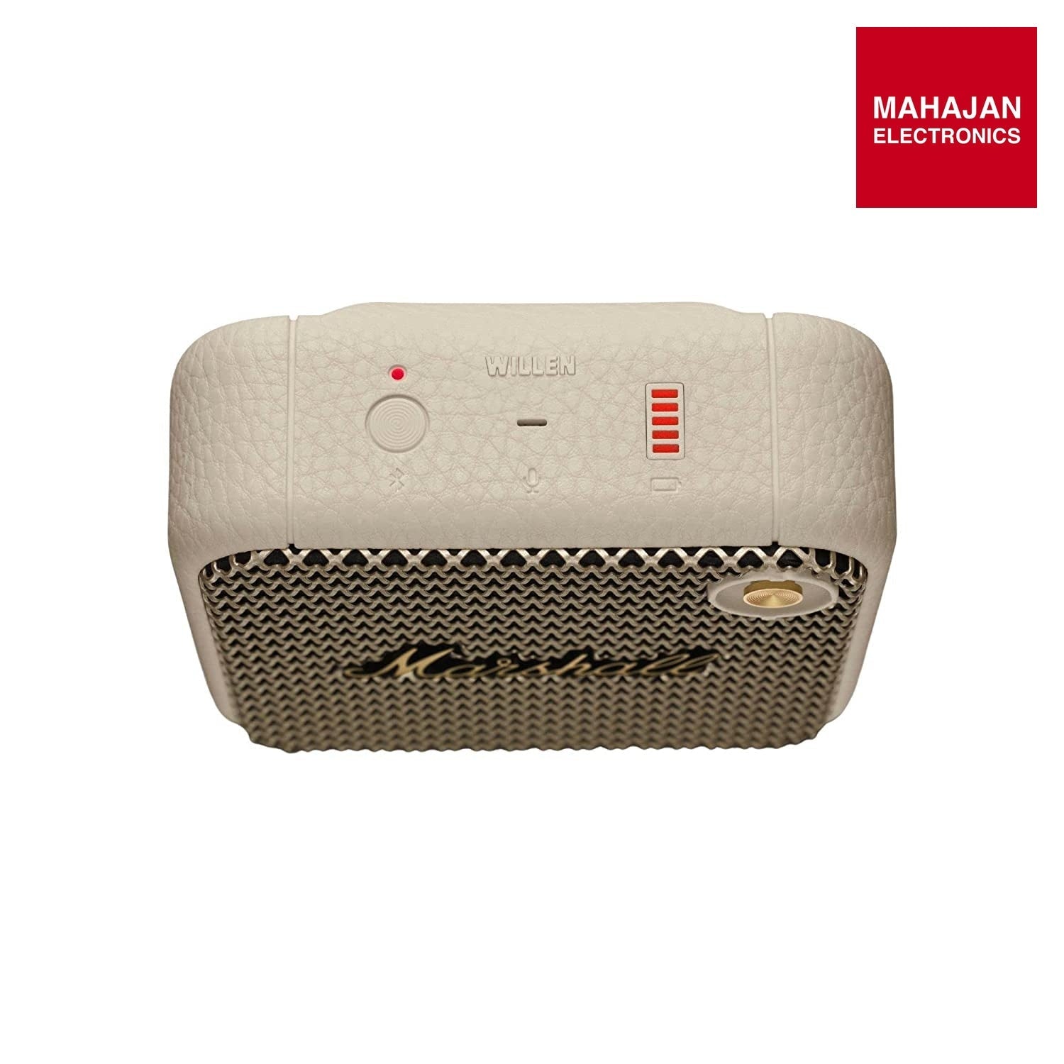Marshall Willen Portable Bluetooth Speaker - Cream - Mahajan Electronics Online