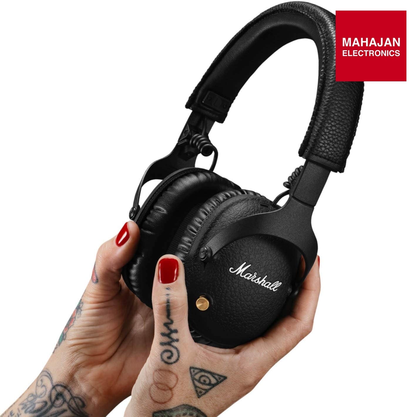 Marshall Monitor II A.N.C Diamond Jubilee Active Over-Ear Bluetooth Headphone with Mic, Black – Mahajan Electronics Online.