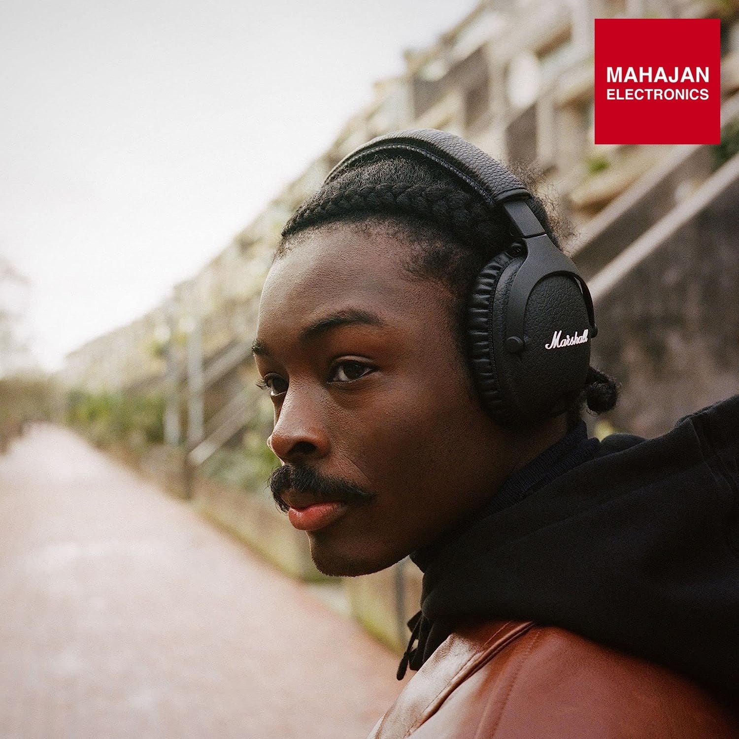 Marshall Monitor II A.N.C Diamond Jubilee Active Over-Ear Bluetooth Headphone with Mic, Black – Mahajan Electronics Online.