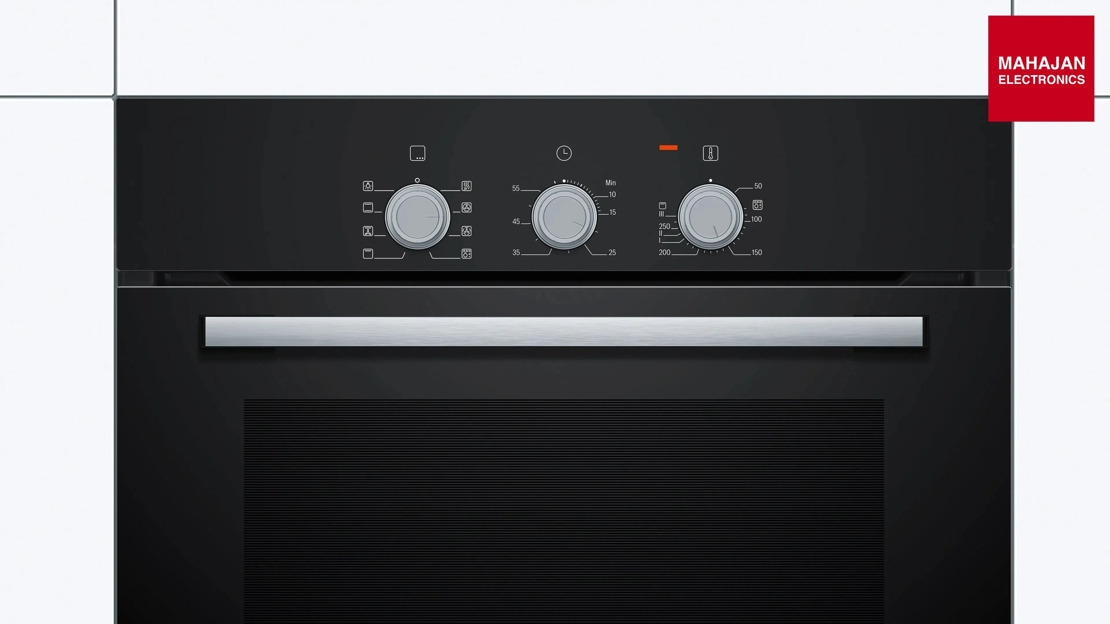 Bosch HBF031BA0I Series 2 Built-in oven 60 x 60 cm Black - Mahajan Electronics Online