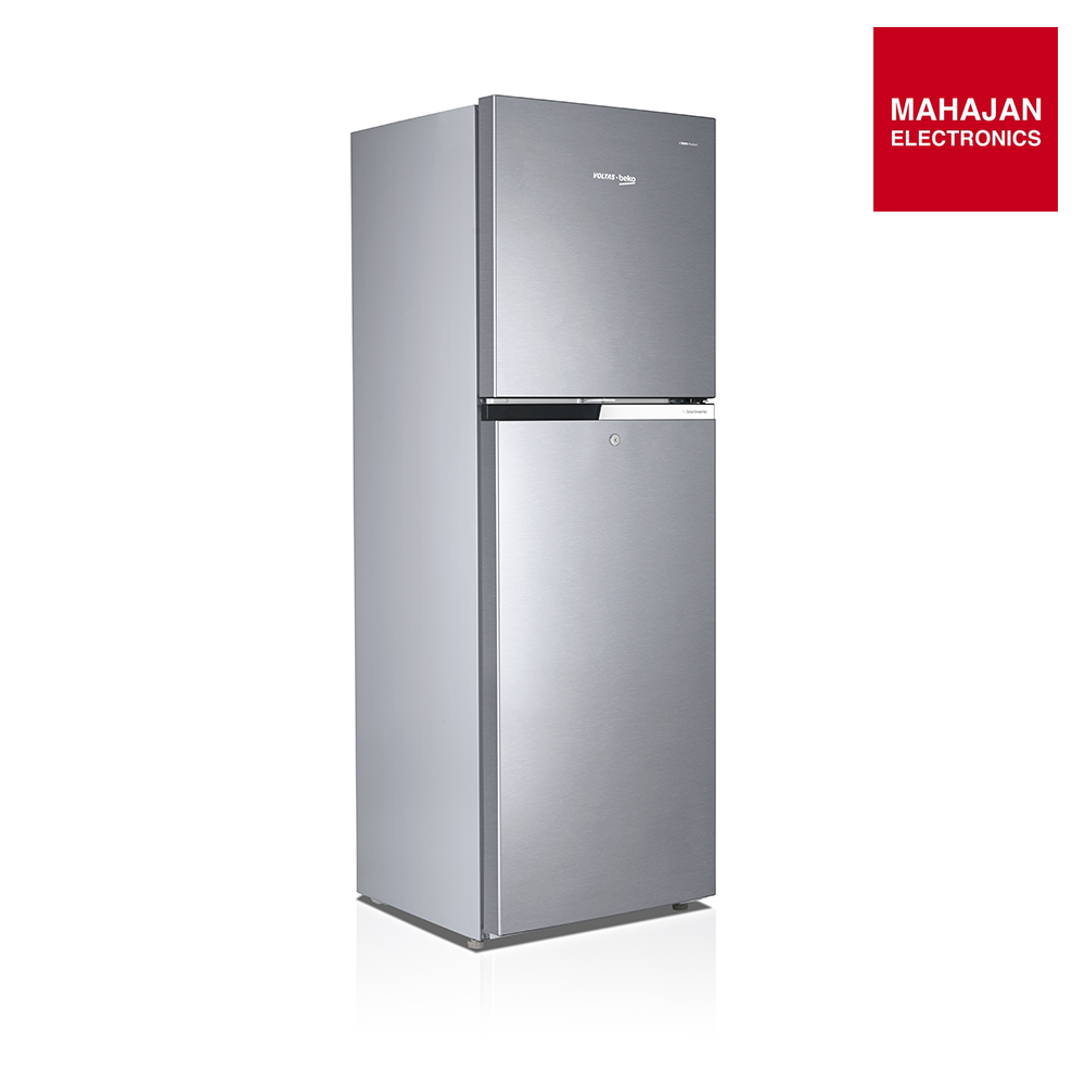Voltas Beko RFF270C/WPXIR0I0000GD 230L 3 Star Frost Free Double Door Refrigerator | Inverter Compressor – Mahajan Electronics Online.