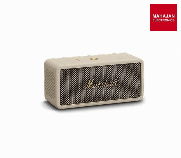 Marshall Middleton Portable Bluetooth Speaker, Cream ā Mahajan Electronics Online.