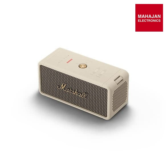Marshall Middleton Portable Bluetooth Speaker, Cream ā Mahajan Electronics Online.