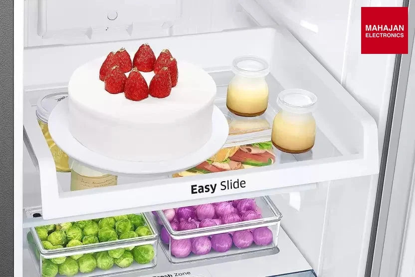 SAMSUNG 236 L Frost Free Double Door 1 Star Refrigerator (GRAY SILVER, RT28C3021GS/NL) - Mahajan Electronics Online