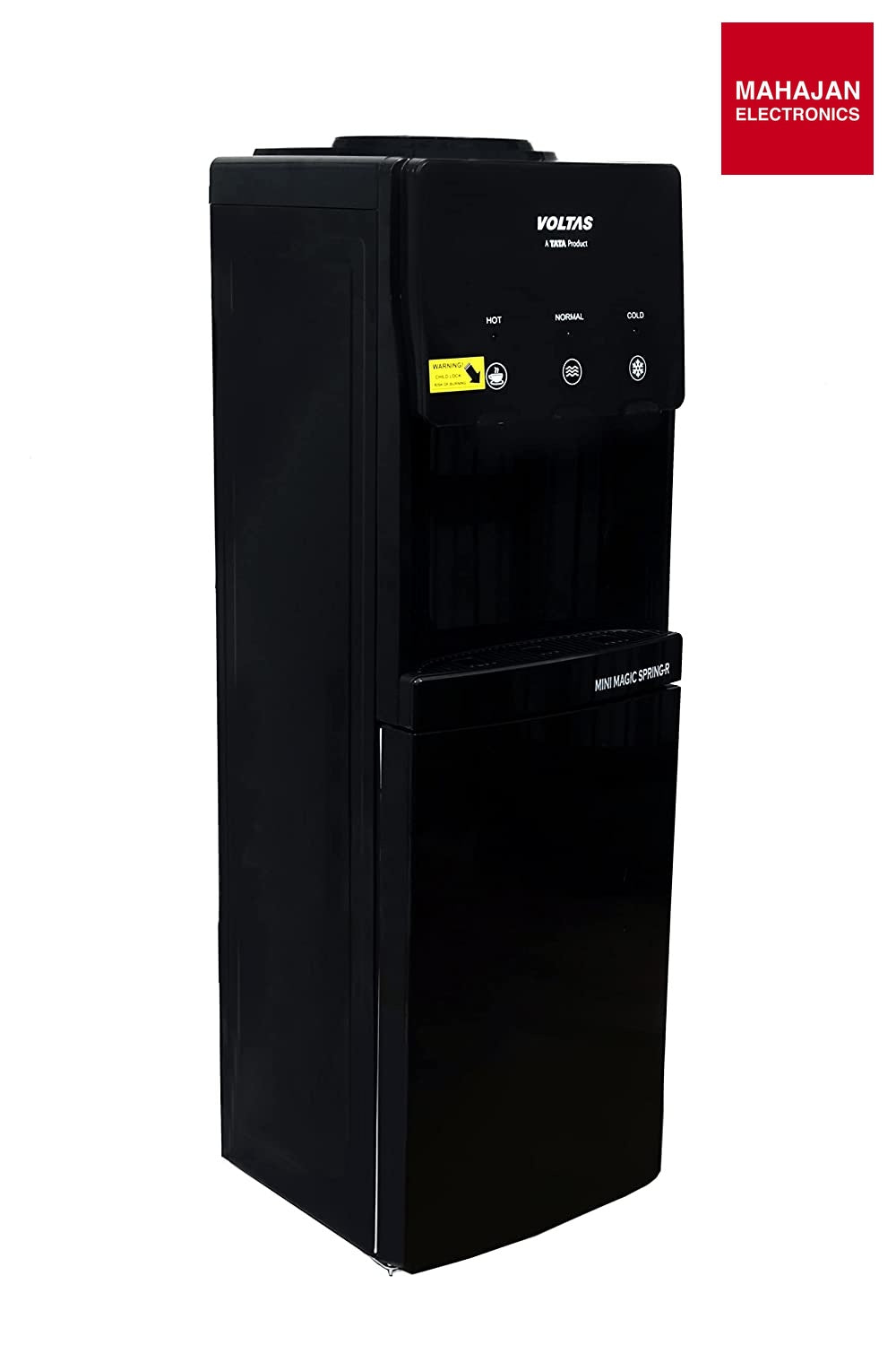 Voltas Floor Mounted Water Dispenser Minimagic SPRING R V Plus Black 2023 – Mahajan Electronics Online.