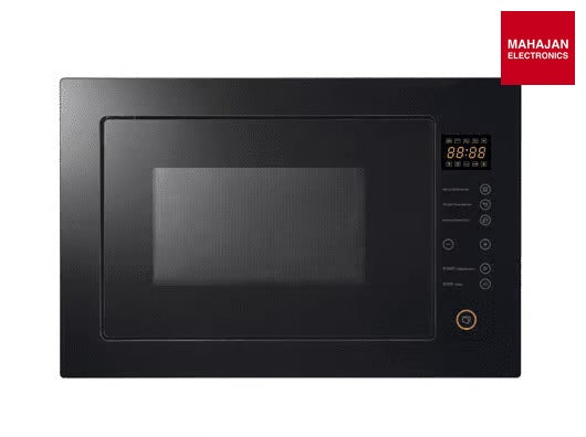 Crompton MWO-GACON25L-MBL 25L Convection Microwave Oven with 8 Auto Menus, Stainless Steel Cavity & Electric Door – Black