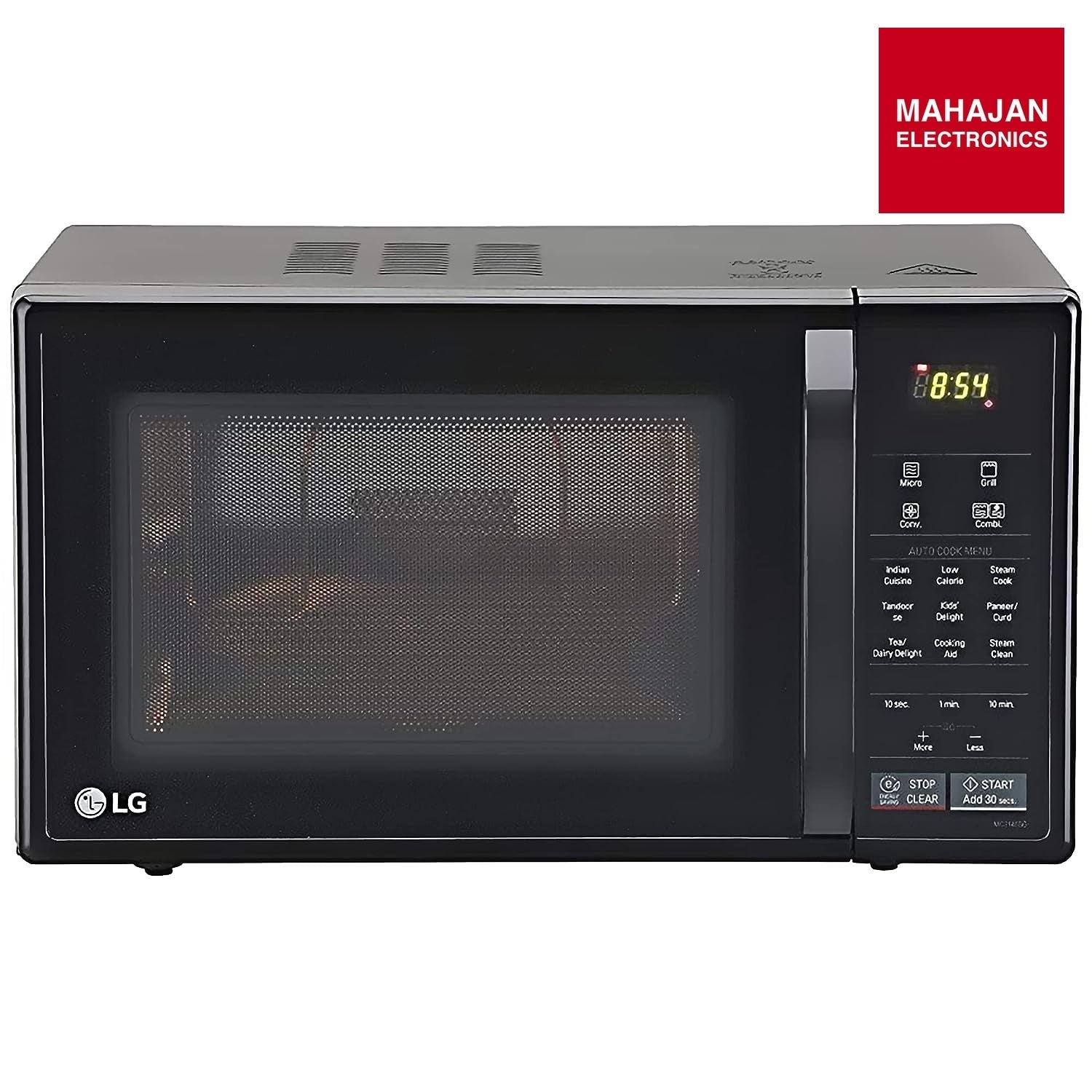 LG MC2146BG 21 L Convection Microwave Oven | Intellowave Technology | 151 Auto Cook Menus | Steam Clean – Mahajan Electronics Online.