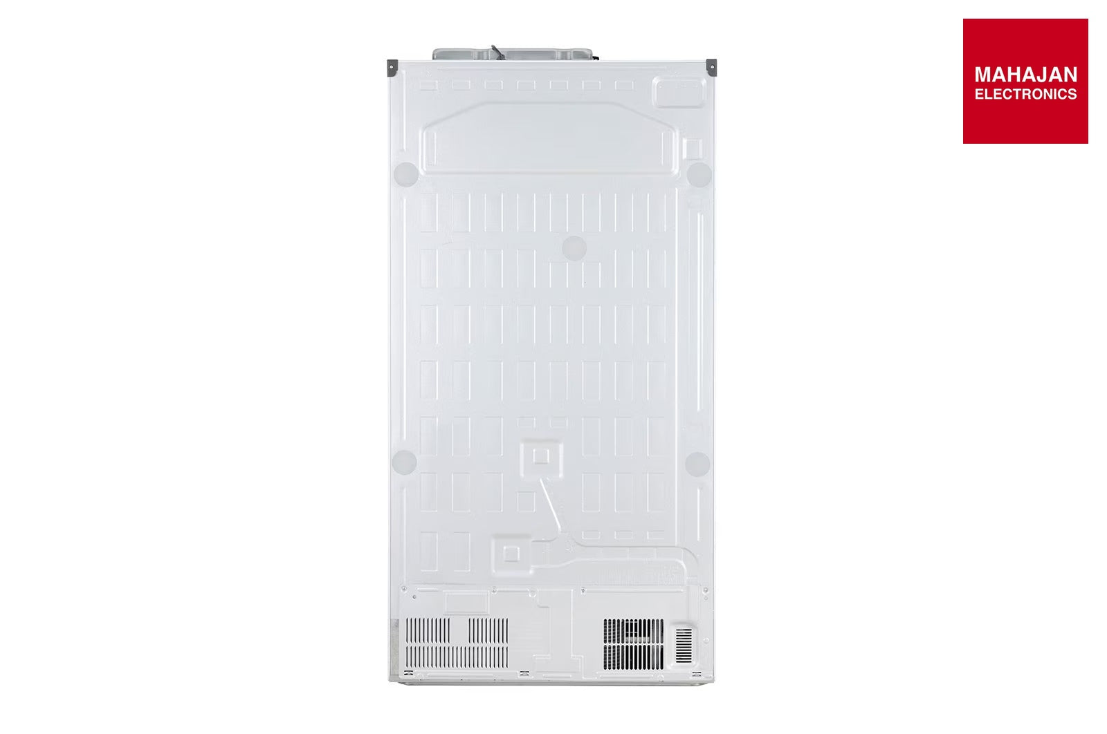 LG 650 Ltr, GL-B257DLW3 Convertible Side by Side Refrigerator with Premium Glass Door, Smart Inverter Compressor, Hygiene Fresh+™, DoorCooling+™, Smart Diagnosis™, Linen White Finish - Mahajan Electronics Online