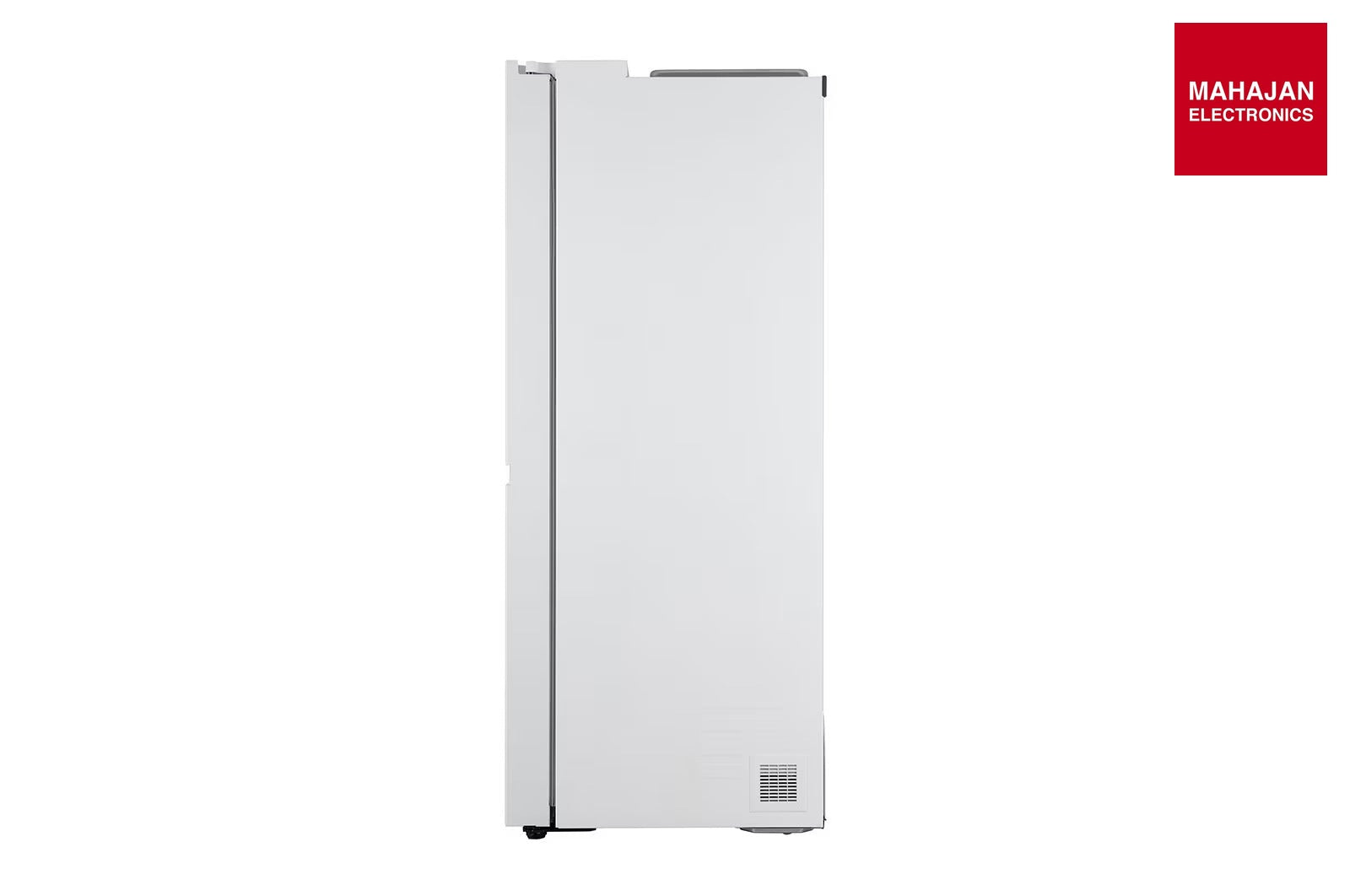 LG 650 Ltr, GL-B257DLW3 Convertible Side by Side Refrigerator with Premium Glass Door, Smart Inverter Compressor, Hygiene Fresh+™, DoorCooling+™, Smart Diagnosis™, Linen White Finish - Mahajan Electronics Online