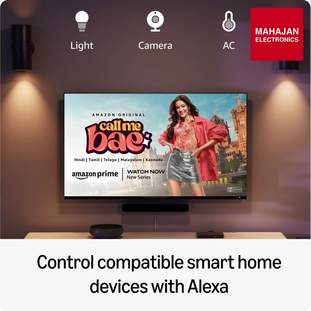 Amazon Fire TV Stick HD 2025 secondary image with Mahajan Electronics logo