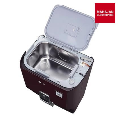 LG Water Purifier WW120NNC with (8L) STS Tank, UF+UV+Heavy Metal Remover+Virus Clean+, UV in Tank, HMR Carbon Filter (Crimson Red) - Mahajan Electronics Online