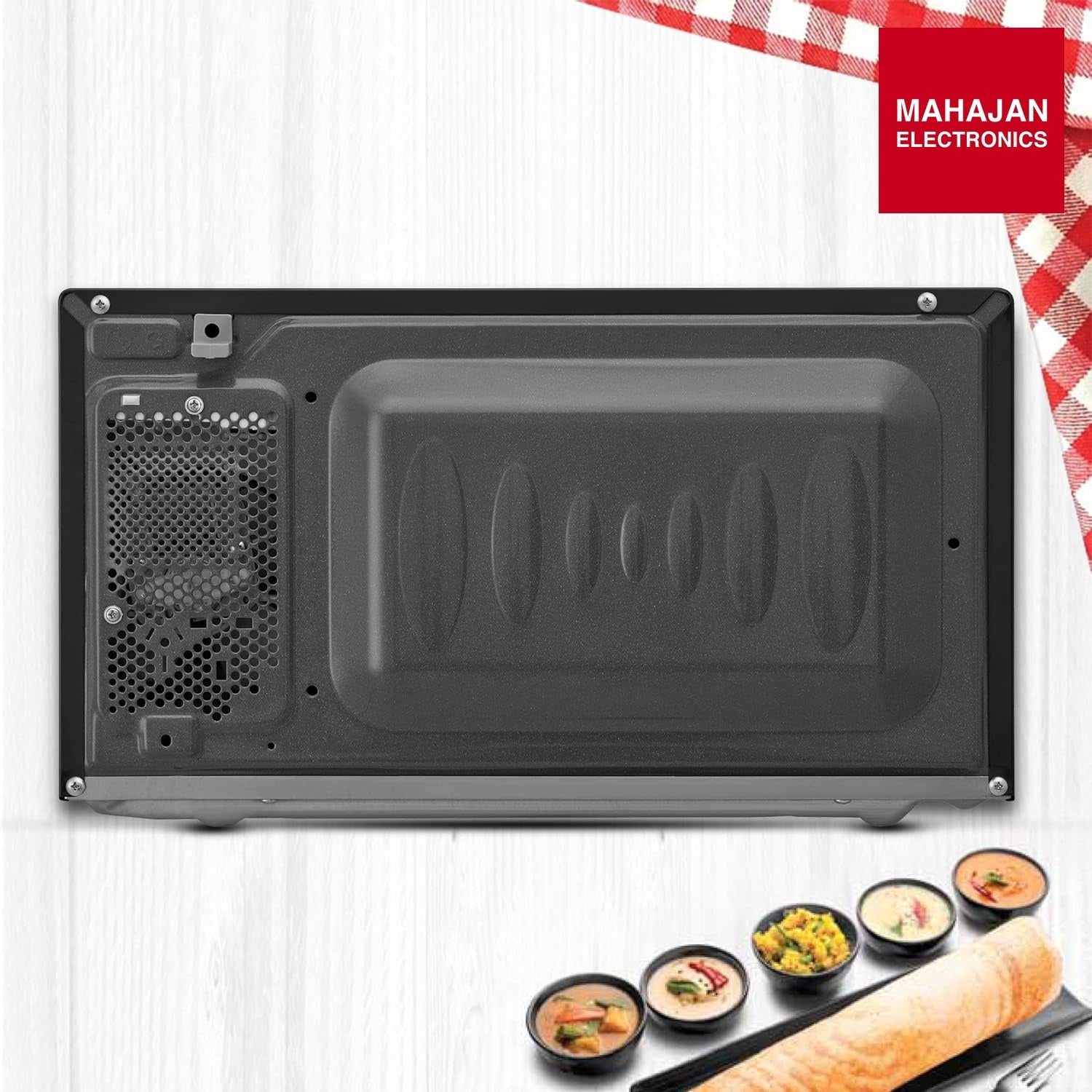 LG 20 L Solo Microwave Oven (MS2043DB, Black) โ Mahajan Electronics Online.