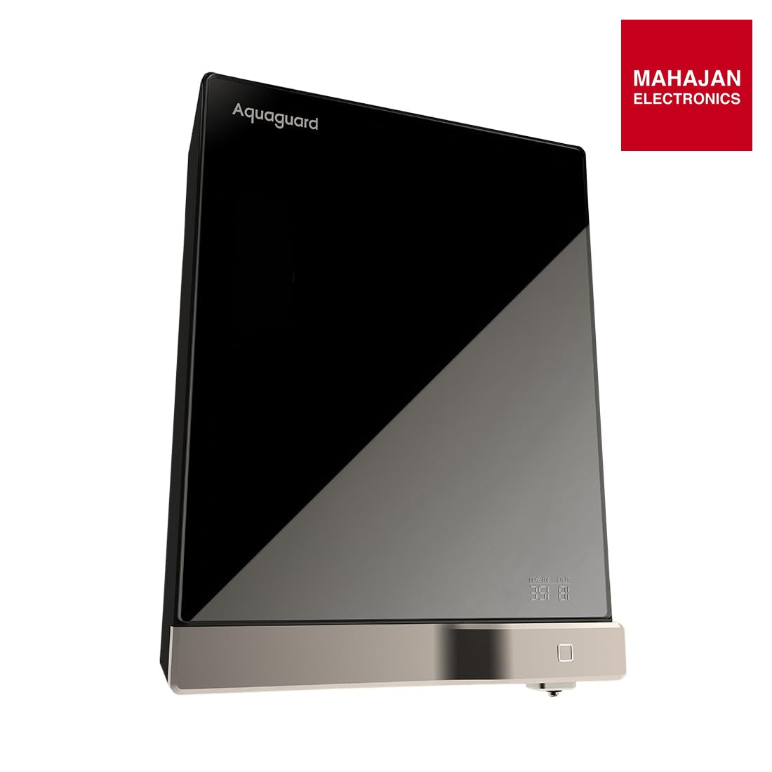 Aquaguard Slim Glass 9-Stage RO+UV Water Purifier | Toughened Glass Body | Active Copper | Real-Time TDS Display | 3.6L Tank | Wall Mount Eureka Forbes