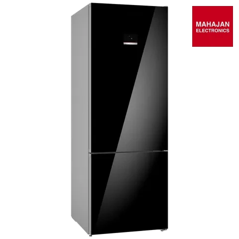 BOSCH KGN56LB42I Series 6 559 Litres 2 Star Frost Free Double Door Bottom Mount Refrigerator( Black) – Mahajan Electronics Online.