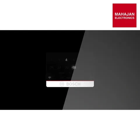 BOSCH KGN56LB42I Series 6 559 Litres 2 Star Frost Free Double Door Bottom Mount Refrigerator( Black) – Mahajan Electronics Online.