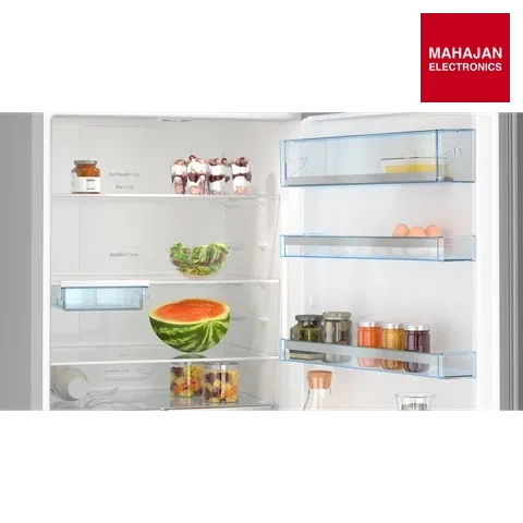 BOSCH KGN56LB42I Series 6 559 Litres 2 Star Frost Free Double Door Bottom Mount Refrigerator( Black) – Mahajan Electronics Online.