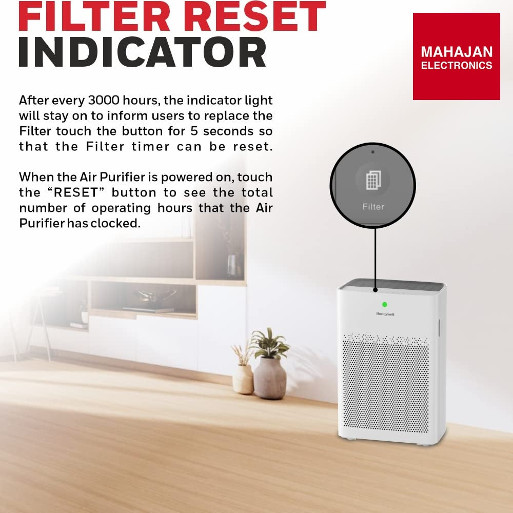 Honeywell Air touch P1 Indoor Air Purifier. Pre Filter, H13 HEPA Filter, Activated Carbon Filter, Removes – Mahajan Electronics Online.