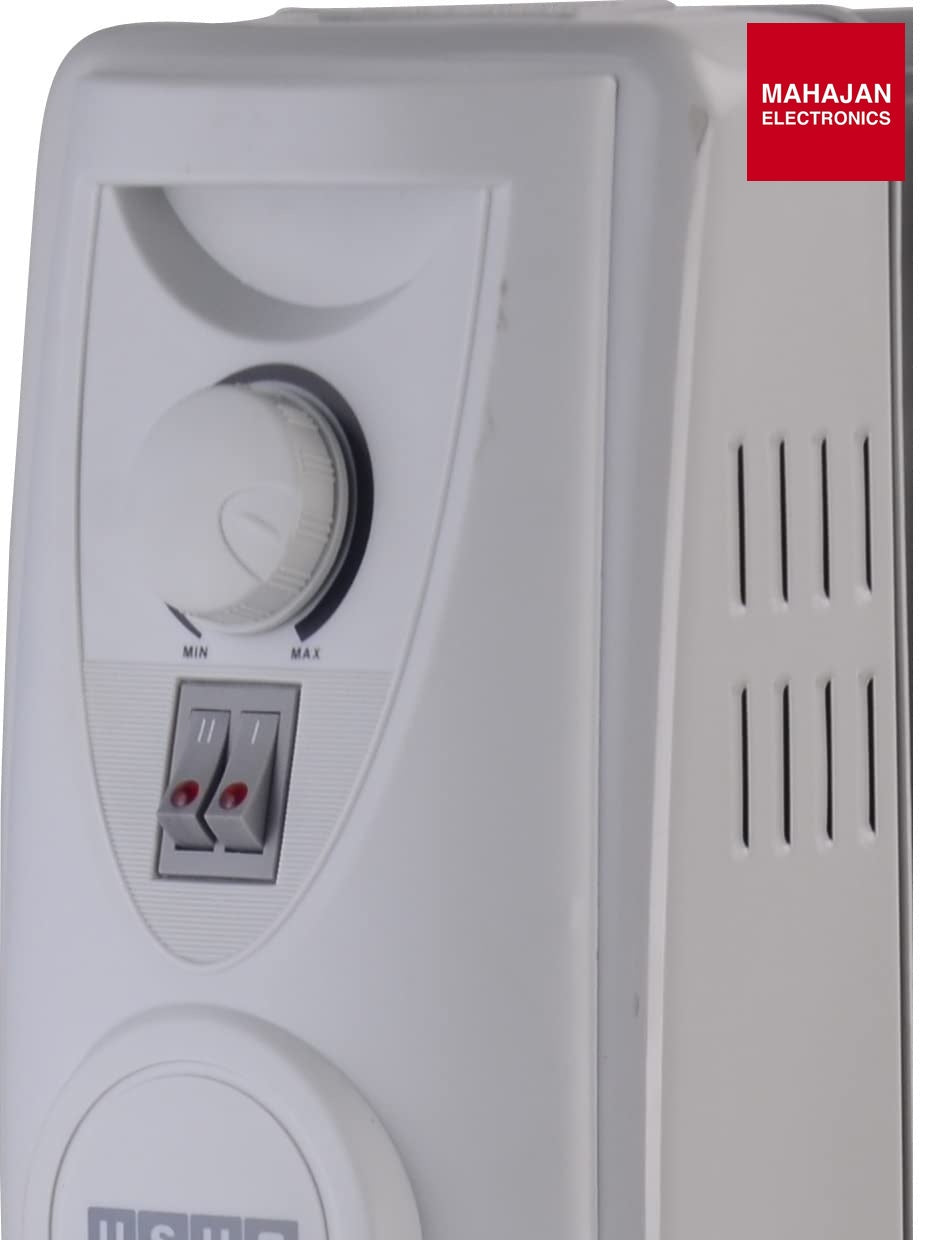 Usha OFR 11 Fin 2900 Watt 4211 F PTC Room Heater with Fan Heater (White, Oil Filled Radiator) - Mahajan Electronics Online