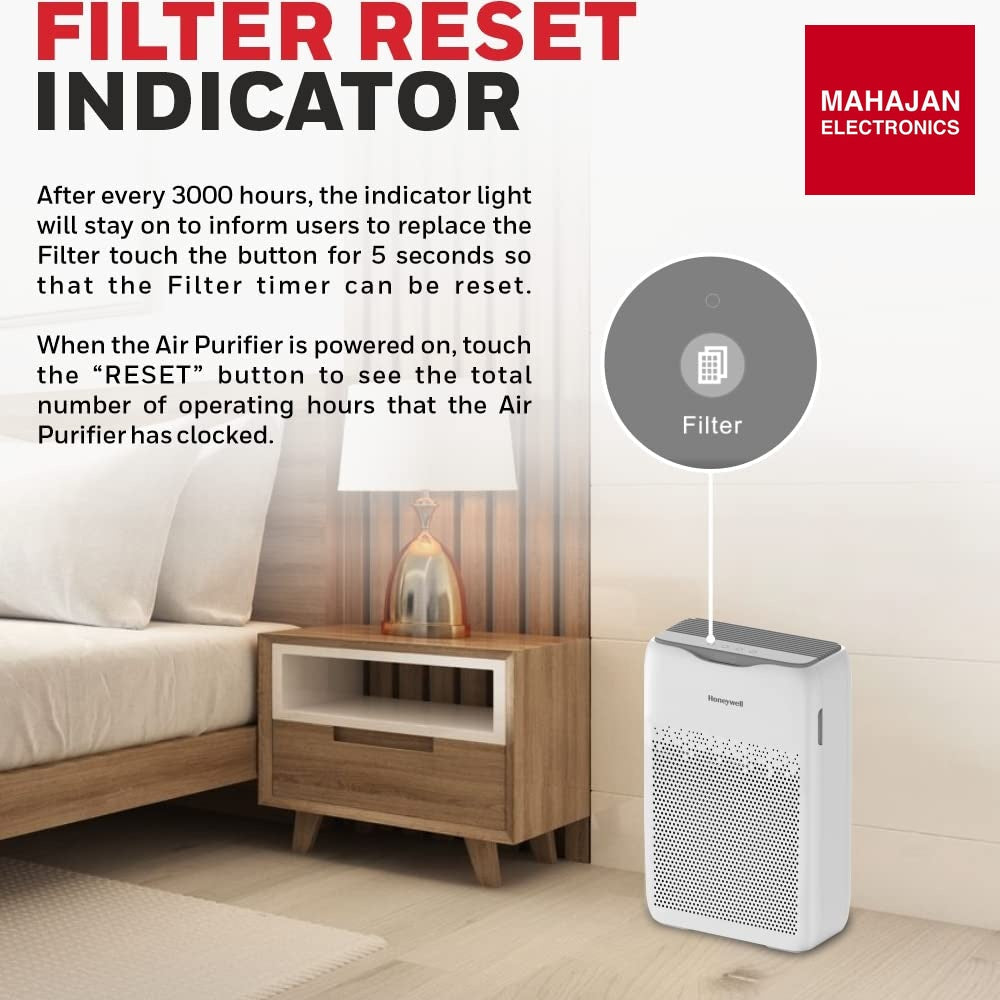 Honeywell Air touch V2 Indoor Air Purifier, Pre-Filter, H13 HEPA Filter, Activated Carbon Filter, 4 Stage – Mahajan Electronics Online.