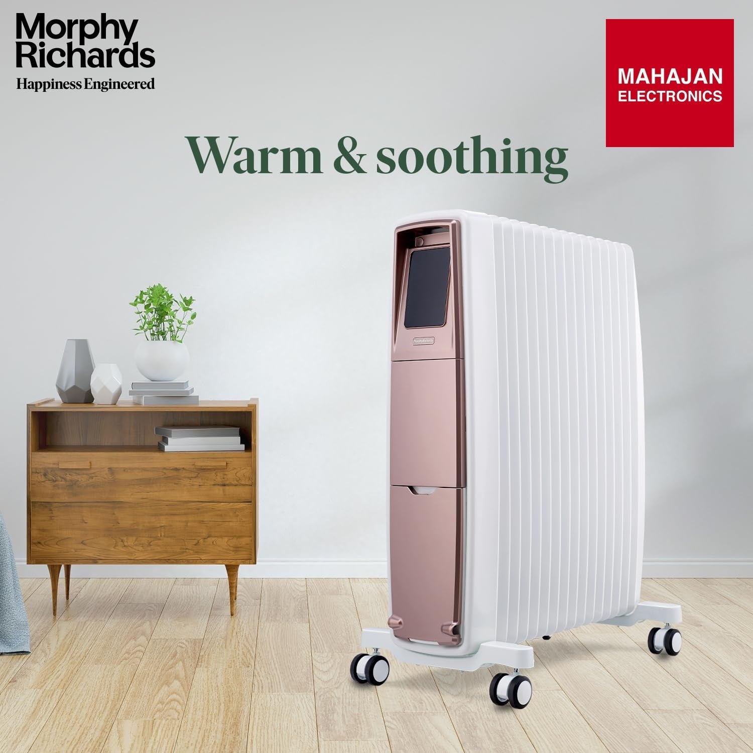 Morphy Richards Thermore Xr Zero Digital 15 Fins Oil Free Radiator Room Heater – Mahajan Electronics Online.