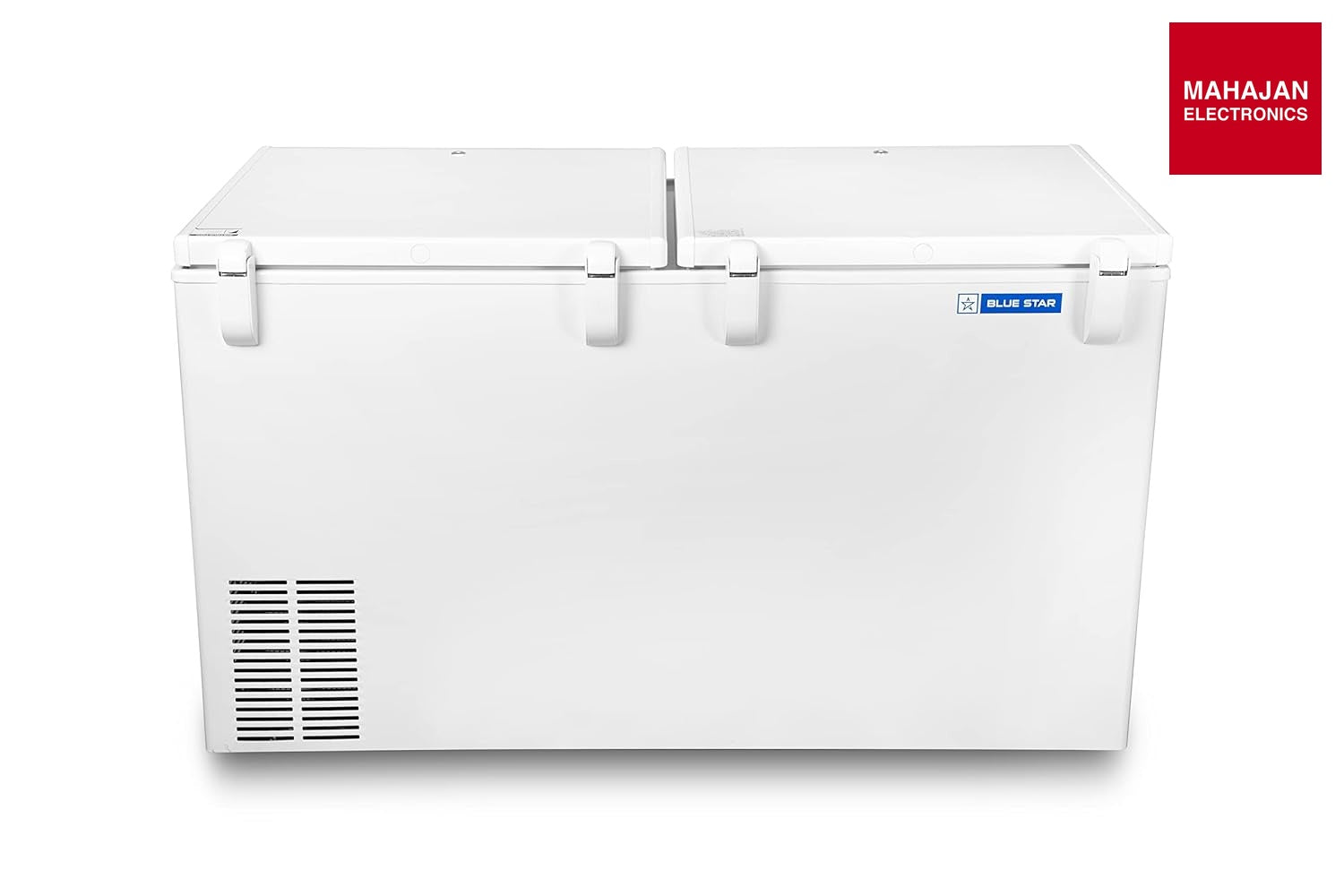Blue Star CF3-300MPW Double Door Deep Freezer (284 L, White) Mahajan Electronics Online