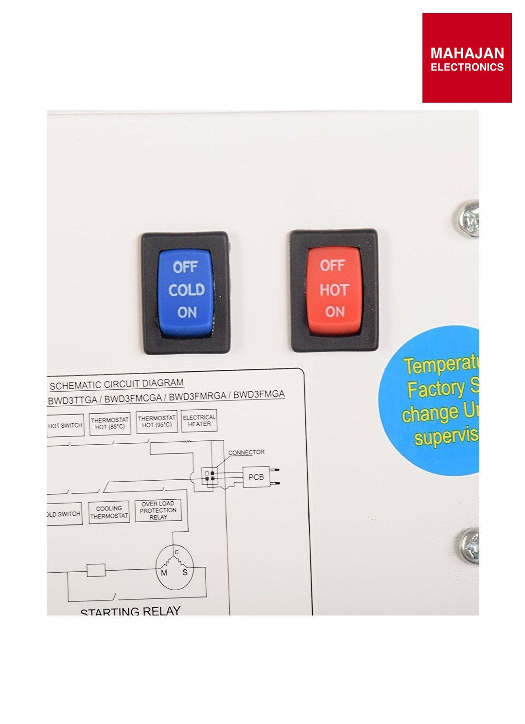 Bluestar BWD3FMCGA hot & cold normal floor standing without cooling cabinet water dispenser Mahajan Electronics Online