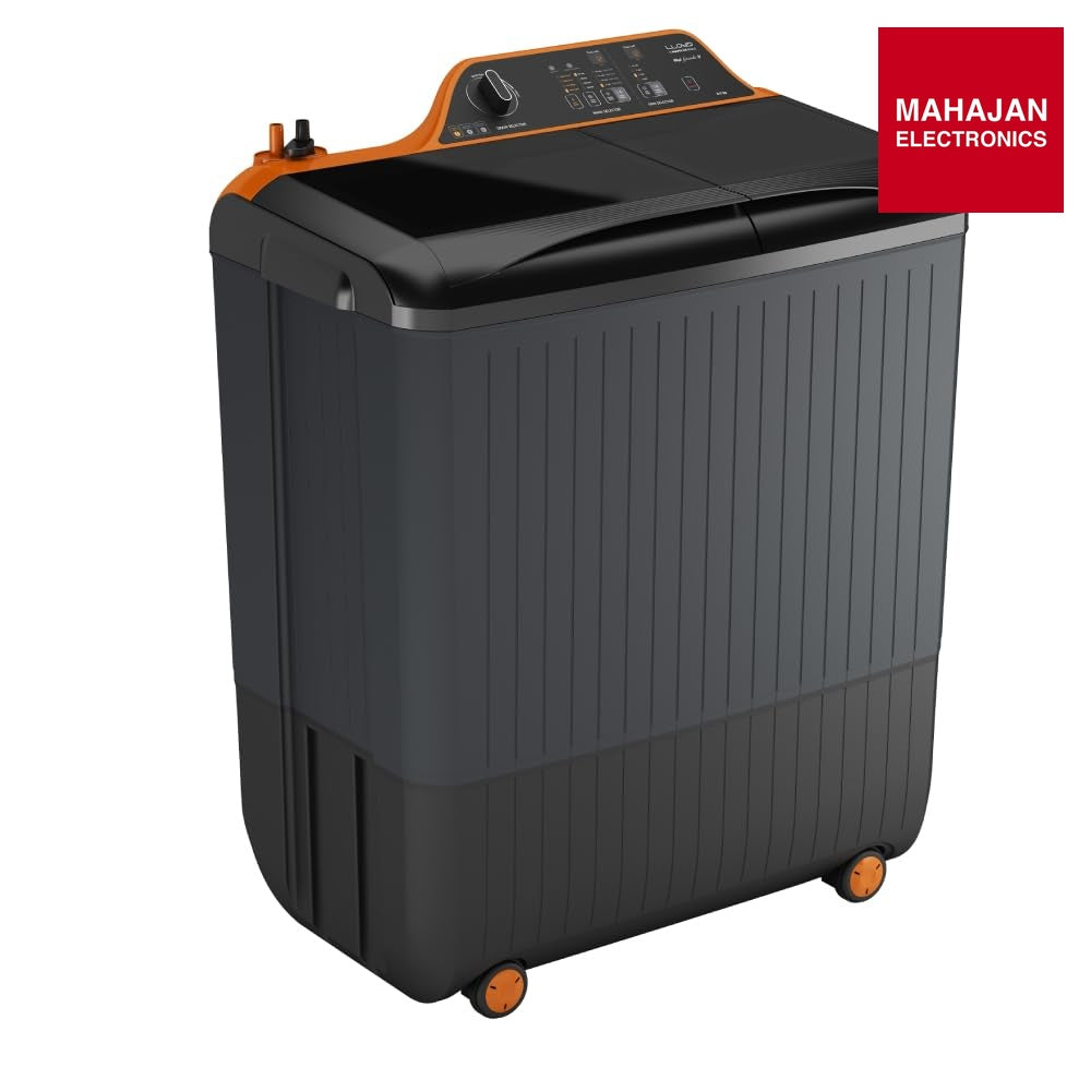 Lloyd GLWS905GH1VG H 9.0 Kg 5 Star Semi-Automatic Digi Grande Top Load Washing Machine In-built Heater Mahajan Electronics Online