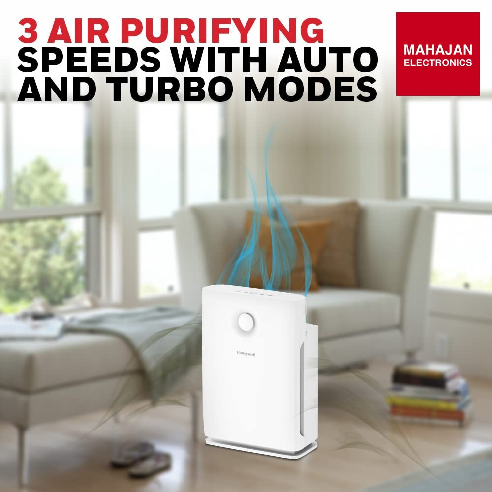 Honeywell Air touch V3 Indoor Air Purifier, Pre-Filter, H13 HEPA Filter, Activated Carbon Filter – Mahajan Electronics Online.