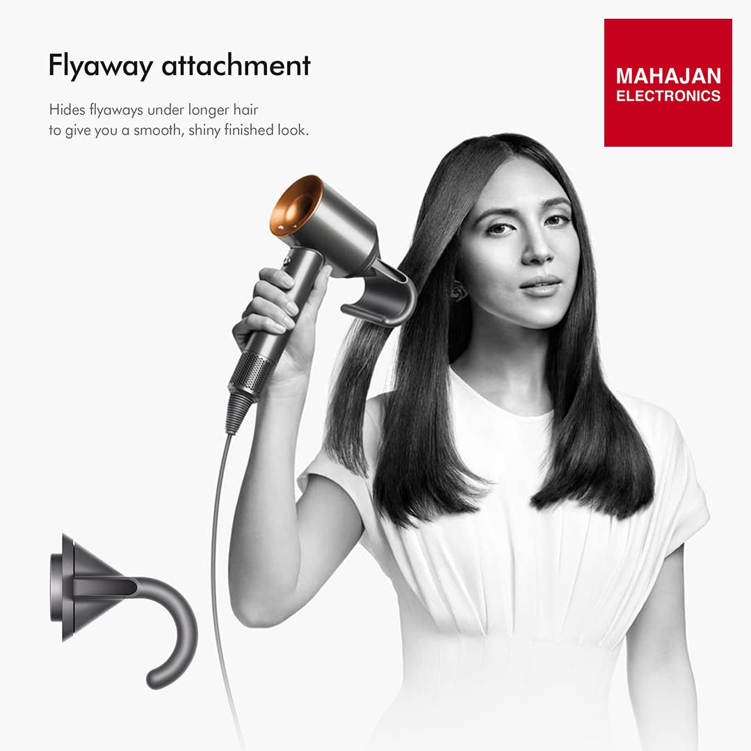 Dyson Supersonic Hair Dryer In Nickel/Copper, 1300 Watts Mahajan Electronics Online