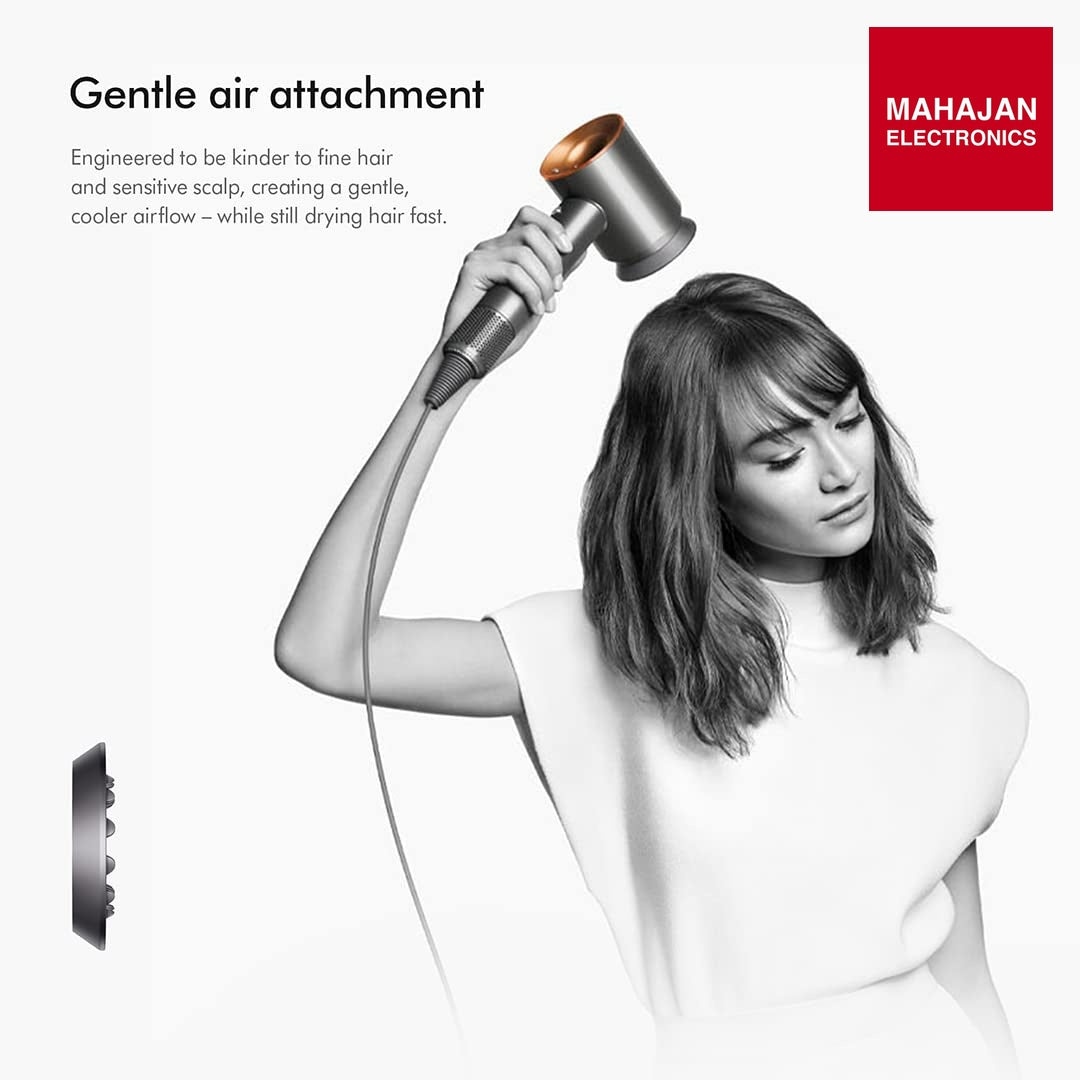 Dyson Supersonic Hair Dryer In Nickel/Copper, 1300 Watts Mahajan Electronics Online