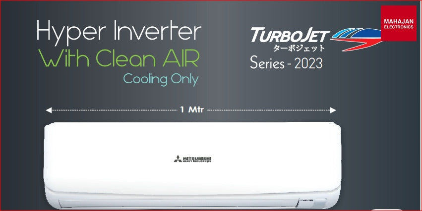 Mitsubishi Heavy Duty SRK24YYM-W6 Air Conditioner Split AC 2.1 Ton Inverter 4 Star Copper Turbojet (R-32) – Mahajan Electronics Online.